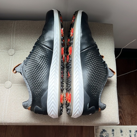 Puma Ignite PWRAdapt Leather Golf Shoes Black 14 - Picture 5 of 7